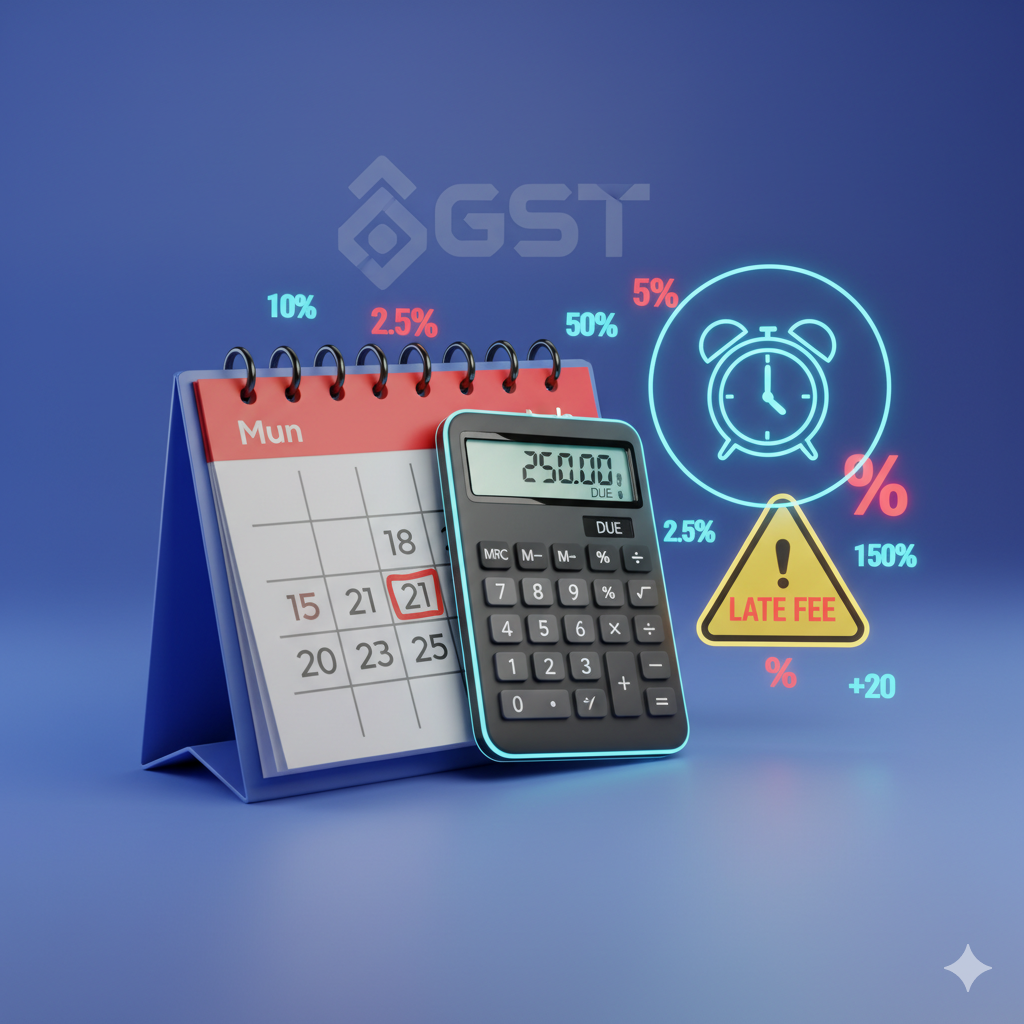 GST Late Fee Calculator – A Complete Guide 1 GST Late Fee Calculator