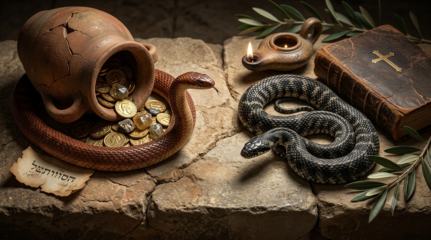 what is the biblical meaning of snakes in a dream?