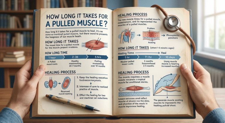 how long does it take for a pulled muscle to heal